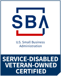 SBA certified service-disabled veteran-owned small business